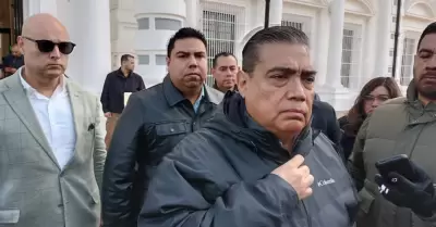 Gustavo R�mulo Salas Ch�vez, el fiscal general de Justicia.