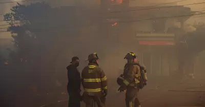 Incendio en Cumbres del Rub�