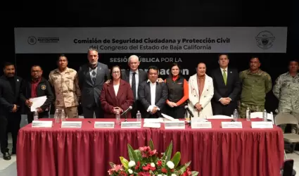 Comisi�n de Seguridad realiza en Rosarito el Quinto Foro de Parlamento Abierto
