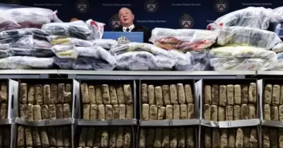 Aseguramiento de coca�na en Canad�