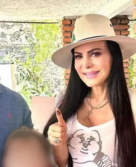 Marco Chac�n, Maribel Guardia e Imelda Tu��n