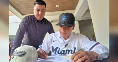 Mois�s Morales Rivera, joven beisbolista prospecto de Grandes Ligas