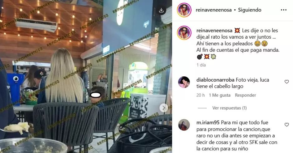 Santa Fe Klan y Maya Nazor se habr�an reencontrado