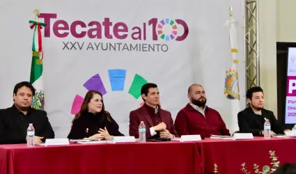 Presenta Rom�n Cota su Plan Municipal de Desarrollo 2025-2027 para un Tecate al 