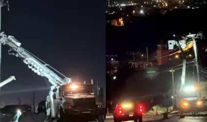 La CFE restableci� al 100% el suministro el�ctrico de los afectados por el paso 