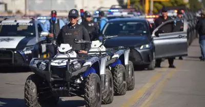 Entrega de equipo a Seguridad P�blica de Cajeme
