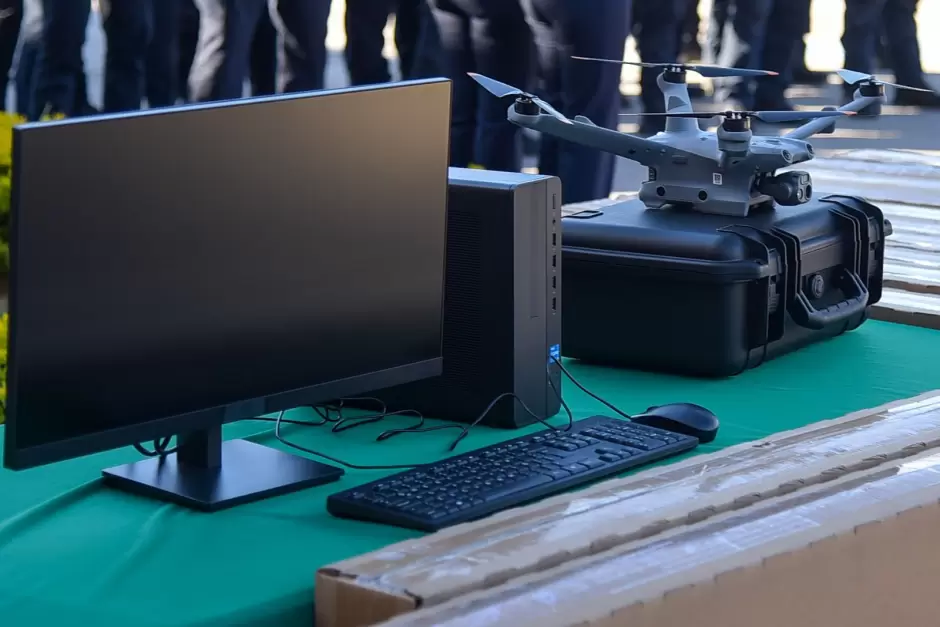 Entrega de equipo a Seguridad P�blica de Cajeme