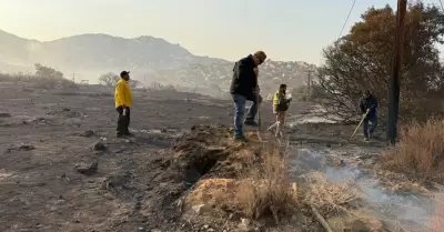 Incendio de Tanama, Tecate, controlado al 100%, con liquidaci�n al 60%