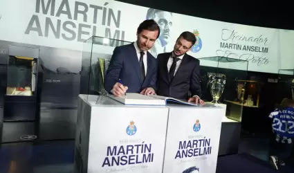 Mart�n Anselmi ya fue presentado por el Porto en la Primeira Liga de Portugal
