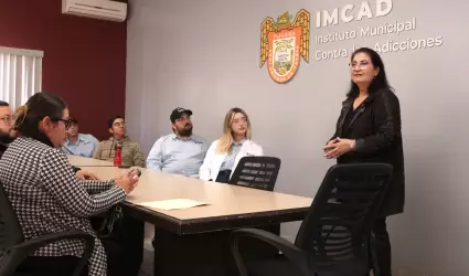 Promueven acciones de prevenci�n contra las adicciones