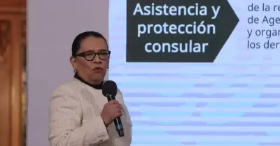 Rosa Icela Rodr�guez, secretaria de Gobernaci�n.