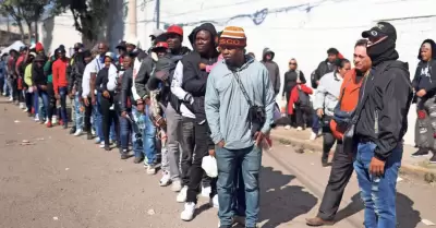 Miles de migrantes buscan asilo en M�xico