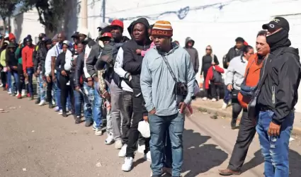 Miles de migrantes buscan asilo en M�xico