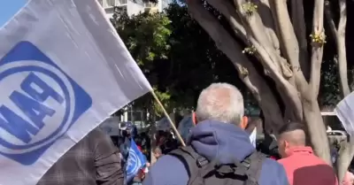 Manifestaci�n del PAN en oficinas del Infonavit.
