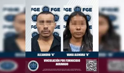 Detenidos por feminicidio