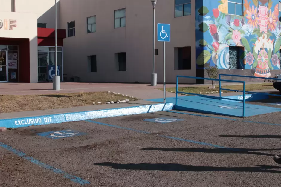 Tarjet�n azul para estacionamiento