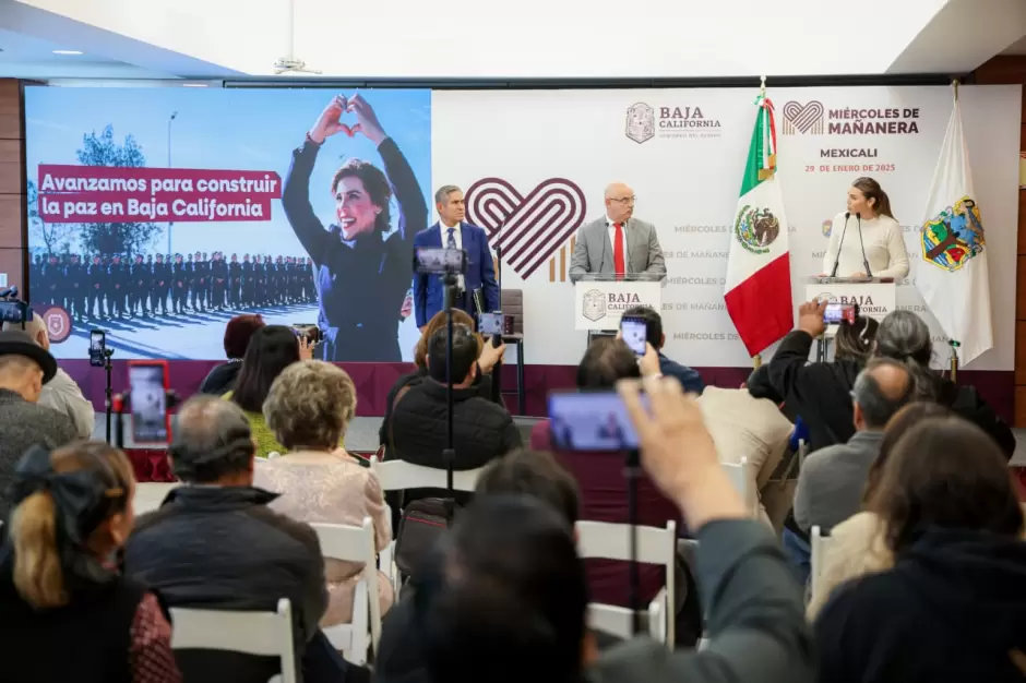 Avanza la construcci�n de paz y bienestar en Baja California