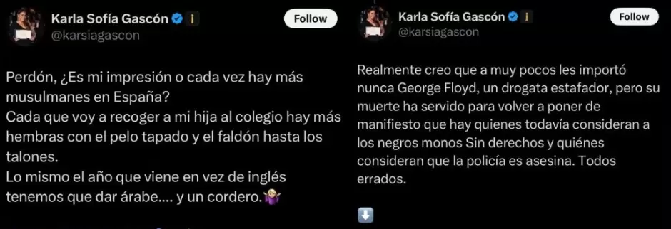 Tweets de Karla Sof�a Gasc�n