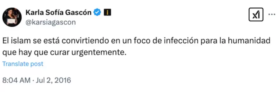 Tweets de Karla Sof�a Gasc�n