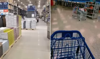 Tiendas vac�as en Estados Unidos