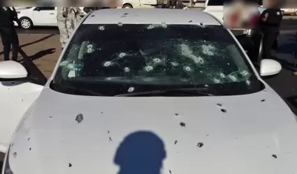 Ataque a balazos a polic�a de Culiac�n