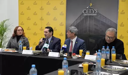 Rector de CETYS comparte avances de la instituci�n