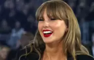 Taylor Swift no gan� ni un Grammy, pero celebr� con botella en mano