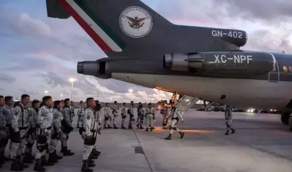 Despliegue de Guardia Nacional en la frontera con estados Unidos