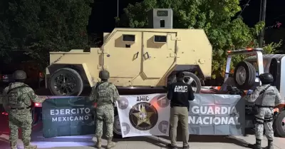 Veh�culos con blindaje en Pitiquito