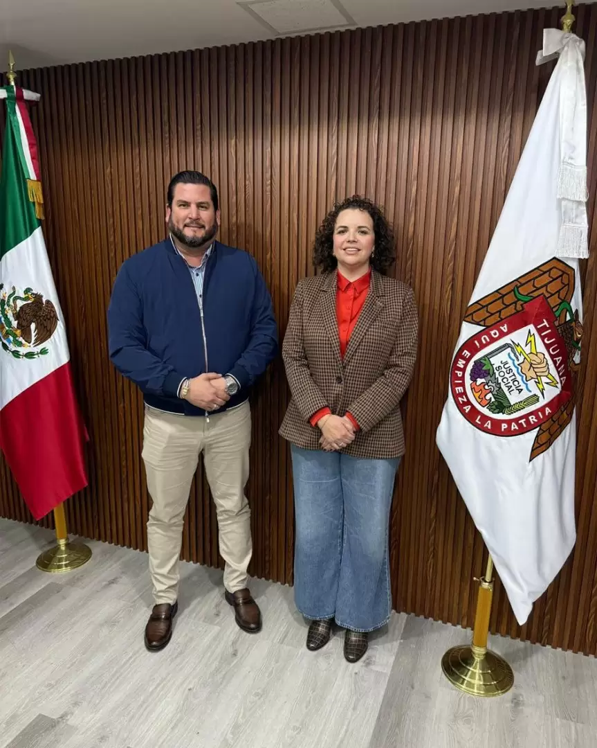 Alcalde de Tijuana, Ismael Burgue�o / Mariana L�pez, nueva Directora de Comunicaci�n Social