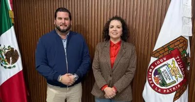 Alcalde de Tijuana, Ismael Burgue�o / Mariana L�pez, nueva Directora de Comunica