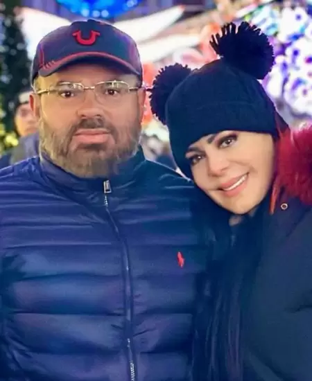 Maribel Guardia y Marco Chac�n
