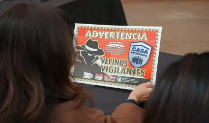 Suman esfuerzos en prevenci�n del delito