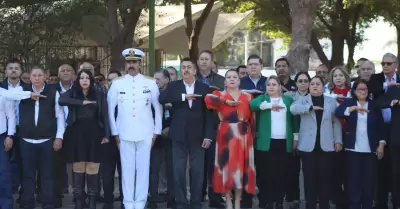 Ceremonia de aniversario de la Constituci�n en Cajeme