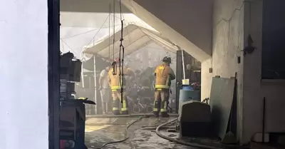 Adulto mayor fallece en incendio en Lomas del Pac�fico