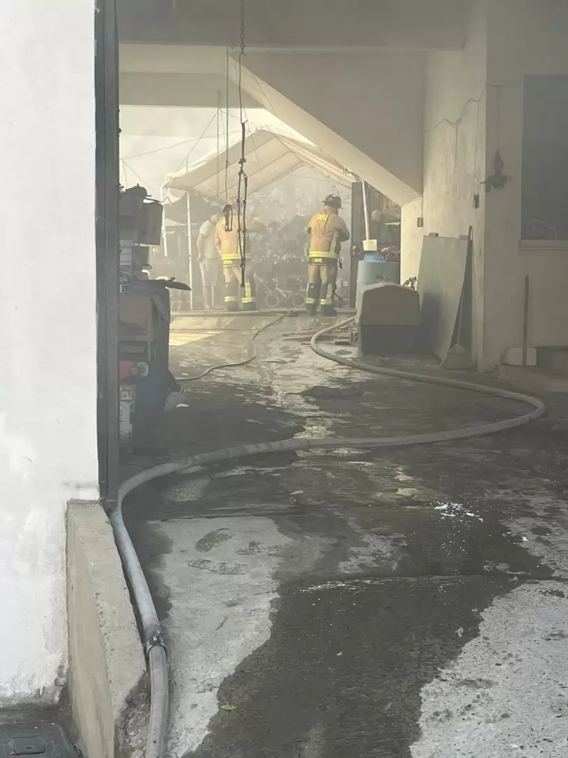 Adulto mayor fallece en incendio en Lomas del Pac�fico