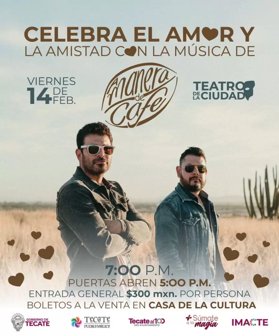 Invitan a vivir una noche bohemia con A Manera de Caf�