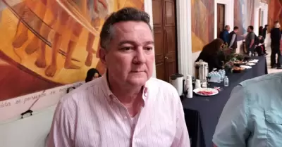 Marco Paz, vocero del Comit� Ciudadano de Seguridad