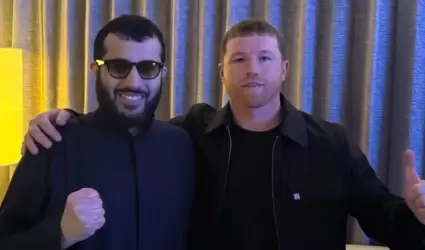 Turki Alalshick y "Canelo" �lvarez