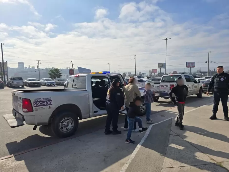 Rescata Escuadr�n Violeta a cuatro menores de edad