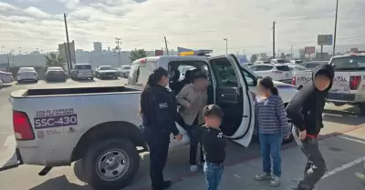 Rescata Escuadr�n Violeta a cuatro menores de edad