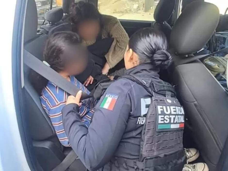 Rescata Escuadr�n Violeta a cuatro menores de edad