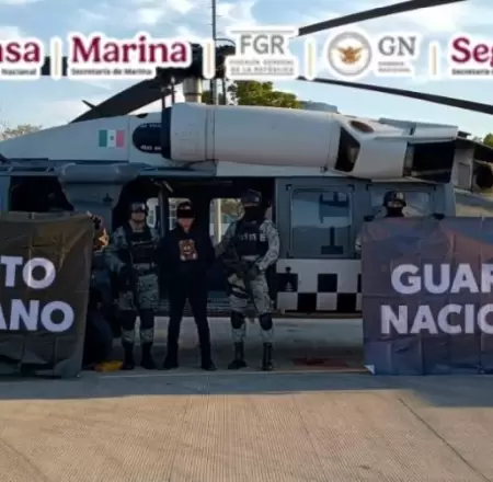 Omar Garc�a Harfuch, inform� de la detenci�n de Mauro "N", alias "Jando".