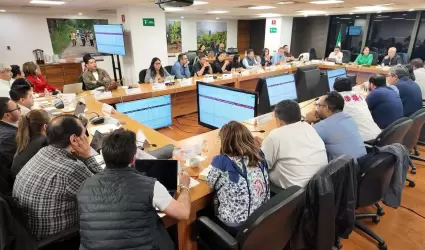 Reuni�n de evaluaci�n de los programas del Bienestar