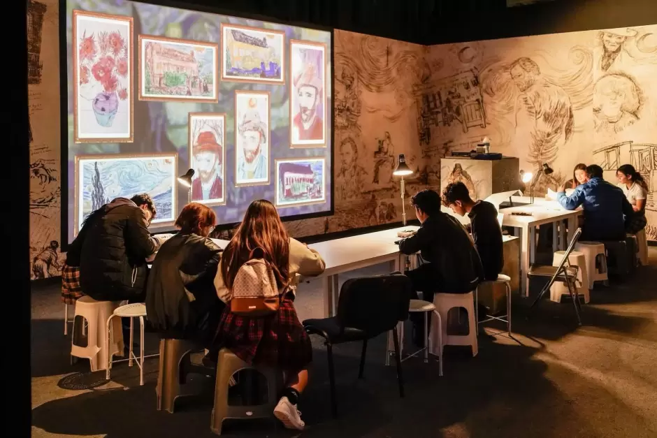 Exposici�n inmersiva de Van Gogh en Mexicali