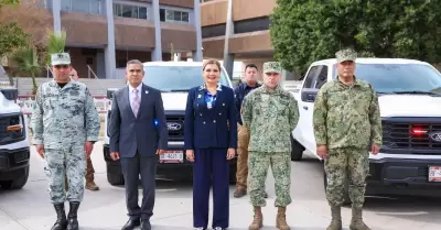 Entregan 57 veh�culos a la Agencia Estatal de Investigaci�n