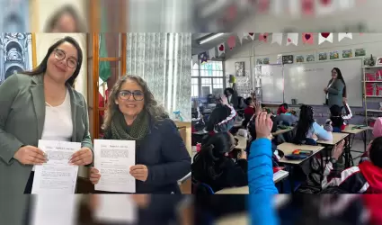 Firma IMMUJER convenio con primaria Padre Kino para fortalecer atenci�n integral
