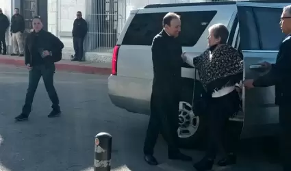 Alicia B�rcena llega a Sonora para supervisar atenci�n a migrantes