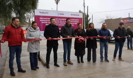 Rehabilitaci�n en avenida Ju�rez
