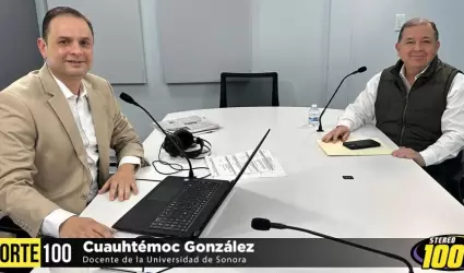 Cuauht�moc Gonz�lez, aspirante a la rector�a de la Unison